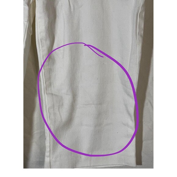 spring street Capri pants buttons cotton blend foe pockets size 3 waist 26 READ - Picture 2 of 10